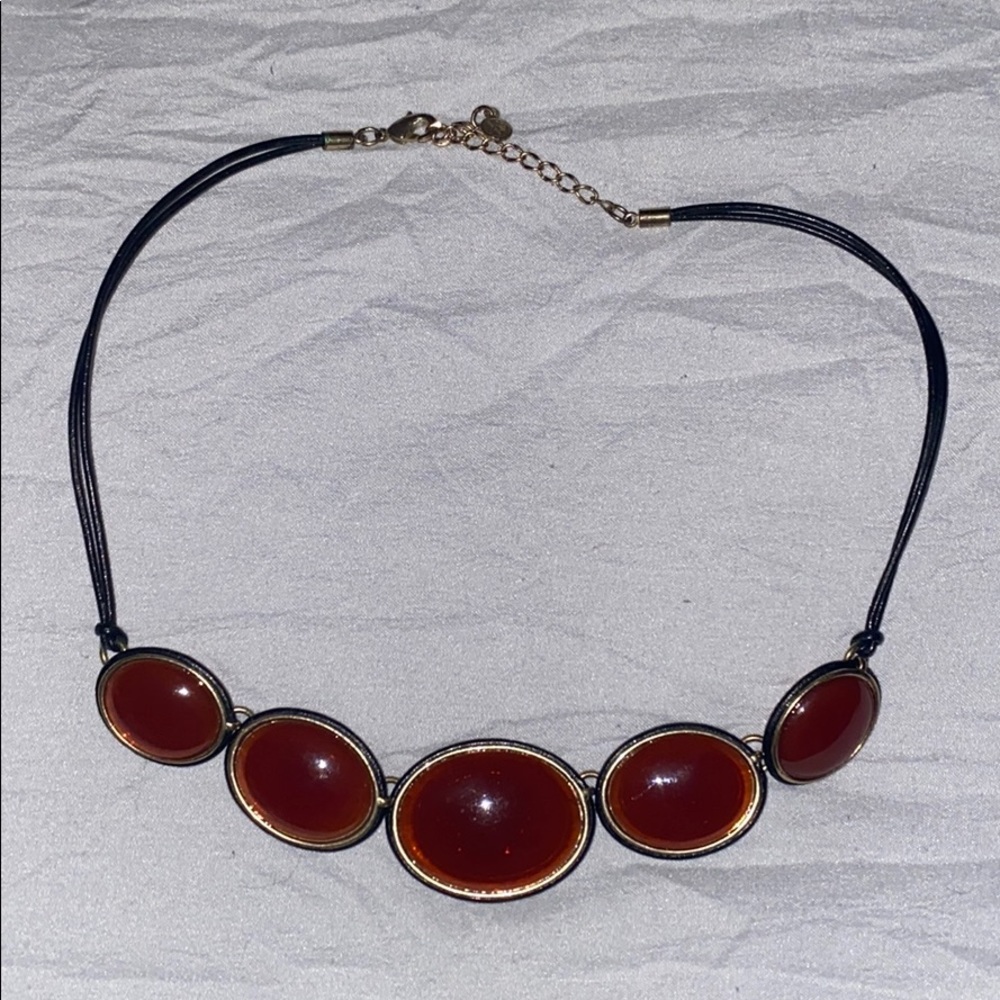 Maroon Vintage Necklace
